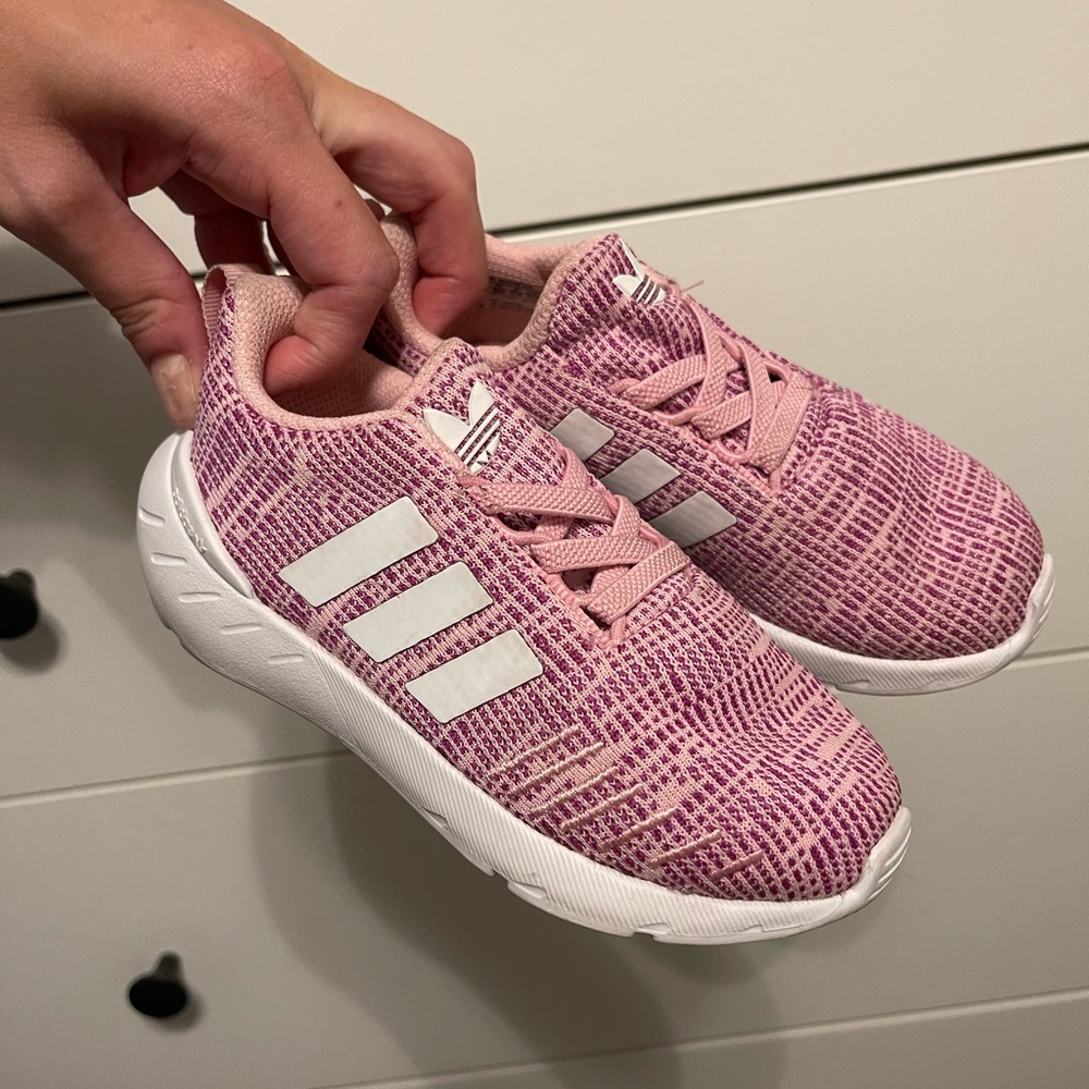 adidas Toddler Pink Sneakers